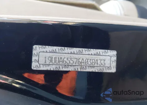 2006 Acura Tl from USA, damaged, VIN 19UUA65576A038433